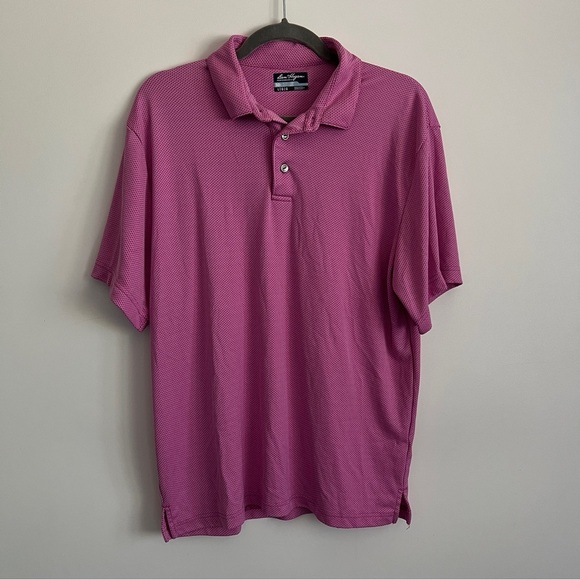 Hogan Other - Ben Hogan Performance Pink Golf Polo Shirt-Men’s Size Large